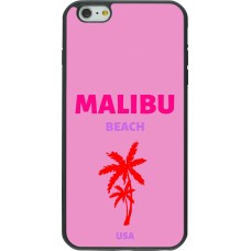 Coque iPhone 6 Plus / 6s Plus - Silicone rigide noir Pop Summer Destination Malibu