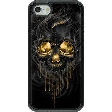 Coque iPhone 7 / 8 / SE (2020, 2022) - Hybrid Armor noir Skull 02