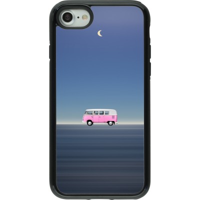 Coque iPhone 7 / 8 / SE (2020, 2022) - Hybrid Armor noir Spring 23 pink bus