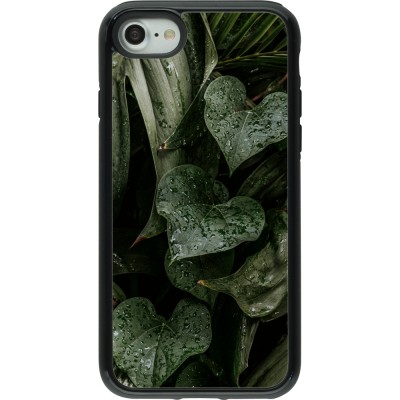 Coque iPhone 7 / 8 / SE (2020, 2022) - Hybrid Armor noir Spring 23 fresh plants