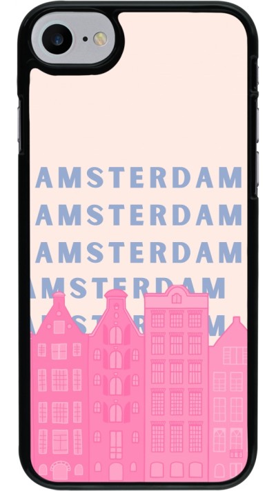 Coque iPhone 7 / 8 / SE (2020, 2022) - Amsterdam Pink Print