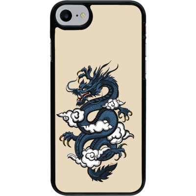 Coque iPhone 7 / 8 / SE (2020, 2022) - Blue Dragon Tattoo