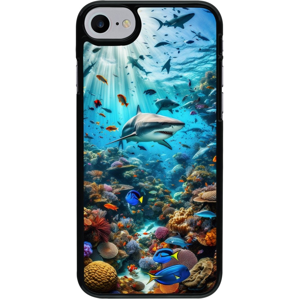 Coque iPhone 7 / 8 / SE (2020, 2022) - Bora Bora Mer et Merveilles