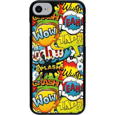 Coque iPhone 7 / 8 / SE (2020, 2022) - Cartoons slogans