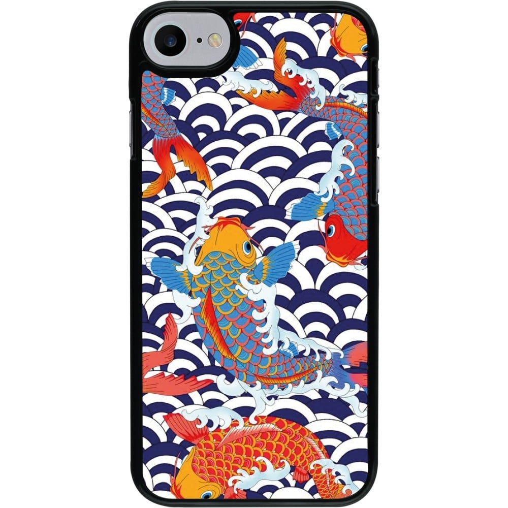 Coque iPhone 7 / 8 / SE (2020, 2022) - Easter 2023 japanese fish