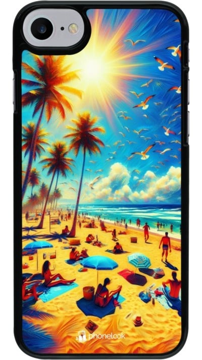 Coque iPhone 7 / 8 / SE (2020, 2022) - Été Paradis Paint