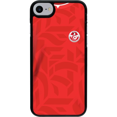 Coque iPhone 7 / 8 / SE (2020, 2022) - Maillot de football Tunisie 2022 personnalisable