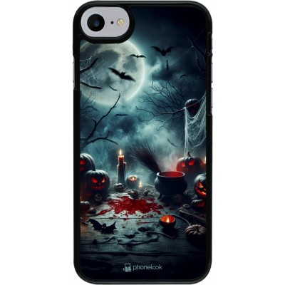 Coque iPhone 7 / 8 / SE (2020, 2022) - Halloween 2024 Dark Moon