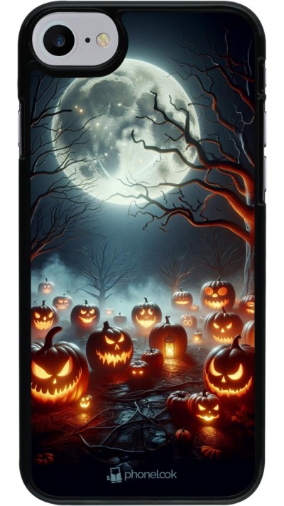 Coque iPhone 7 / 8 / SE (2020, 2022) - Halloween 2024 Many Pumpkins