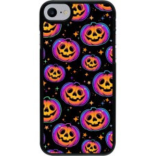 iPhone 7 / 8 / SE (2020, 2022) Case Hülle - Halloween 2024 rainbow pumpkins