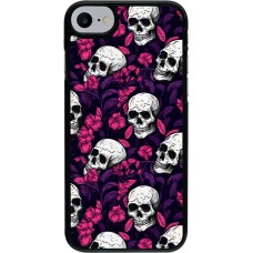 Coque iPhone 7 / 8 / SE (2020, 2022) - Halloween 2024 romantic skulls