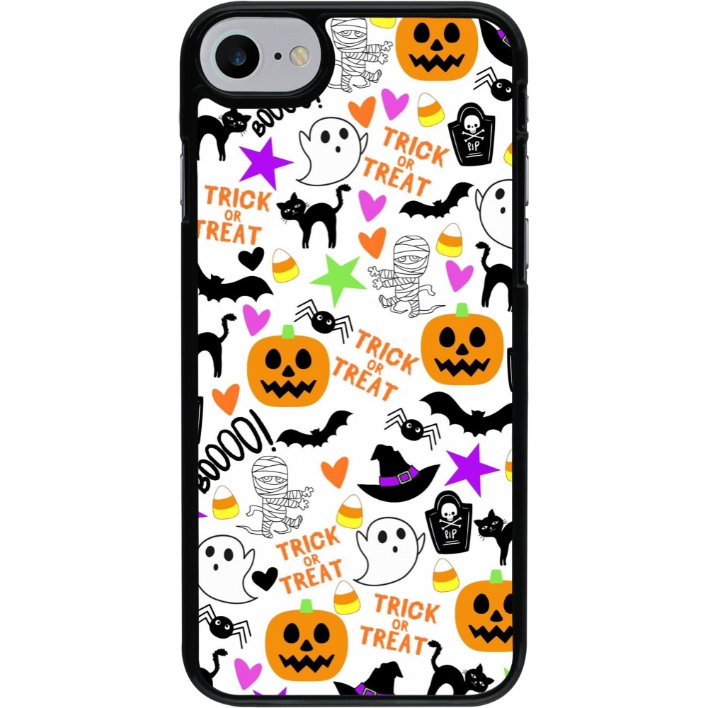 Coque iPhone 7 / 8 / SE (2020, 2022) - Halloween 2024 trick or treat