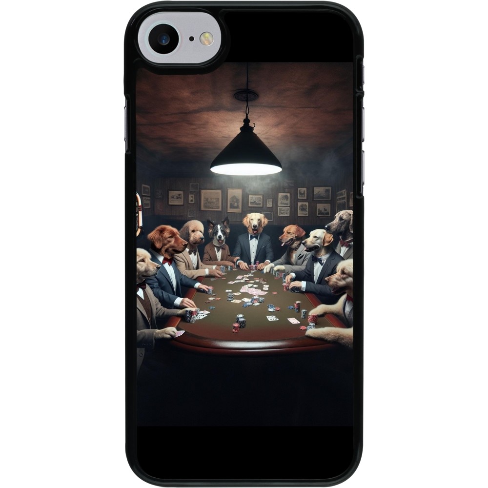 Coque iPhone 7 / 8 / SE (2020, 2022) - Les pokerdogs