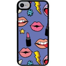 Coque iPhone 7 / 8 / SE (2020, 2022) - Lips and lipgloss