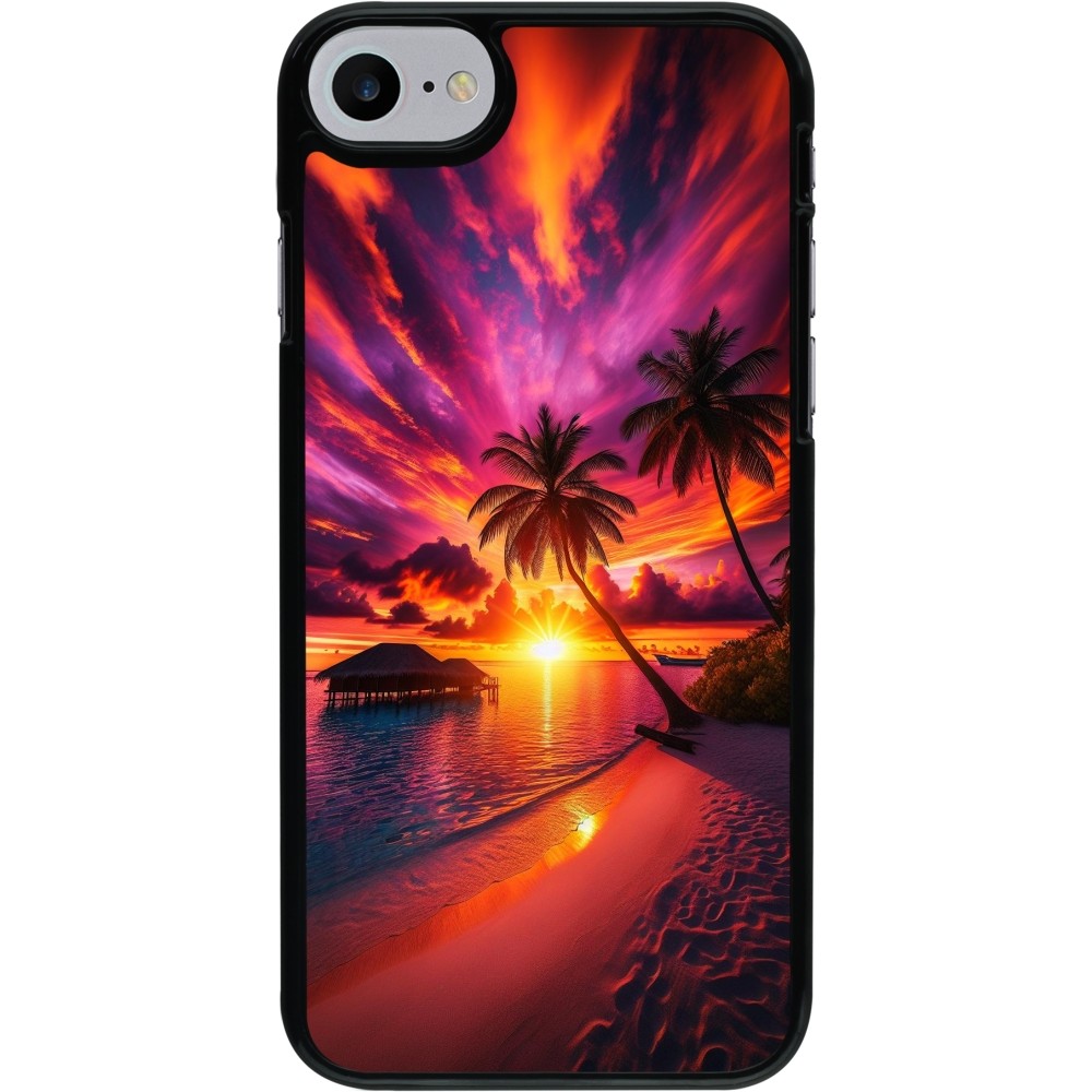 Coque iPhone 7 / 8 / SE (2020, 2022) - Maldives Dusk Bliss