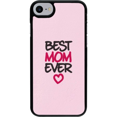 Coque iPhone 7 / 8 / SE (2020, 2022) - Mom 2023 best Mom ever pink