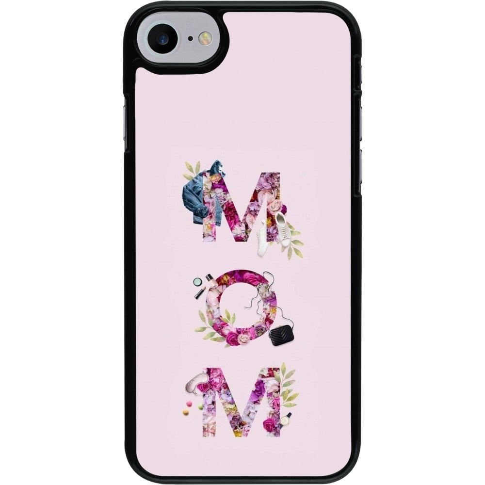 Coque iPhone 7 / 8 / SE (2020, 2022) - Mom 2024 girly mom