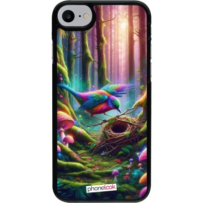 Coque iPhone 7 / 8 / SE (2020, 2022) - Oiseau Nid Forêt