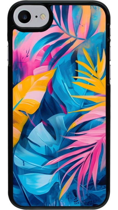 Coque iPhone 7 / 8 / SE (2020, 2022) - Palms Blue