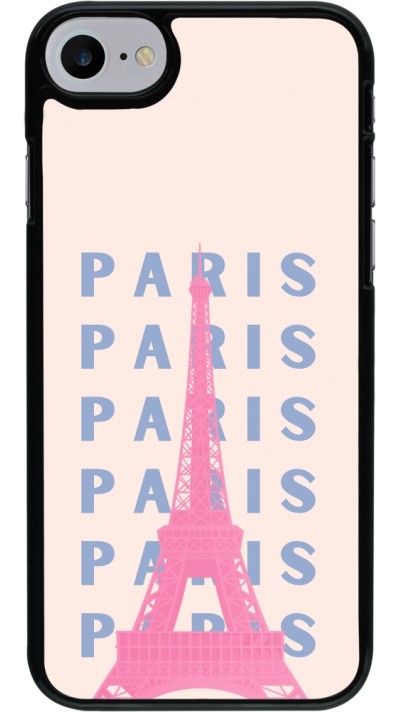 Coque iPhone 7 / 8 / SE (2020, 2022) - Paris Pink Print