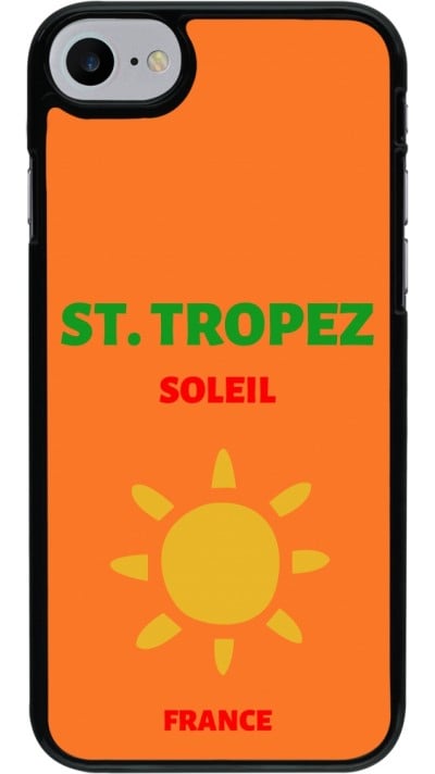 Coque iPhone 7 / 8 / SE (2020, 2022) - Pop Summer Destination St-Tropez