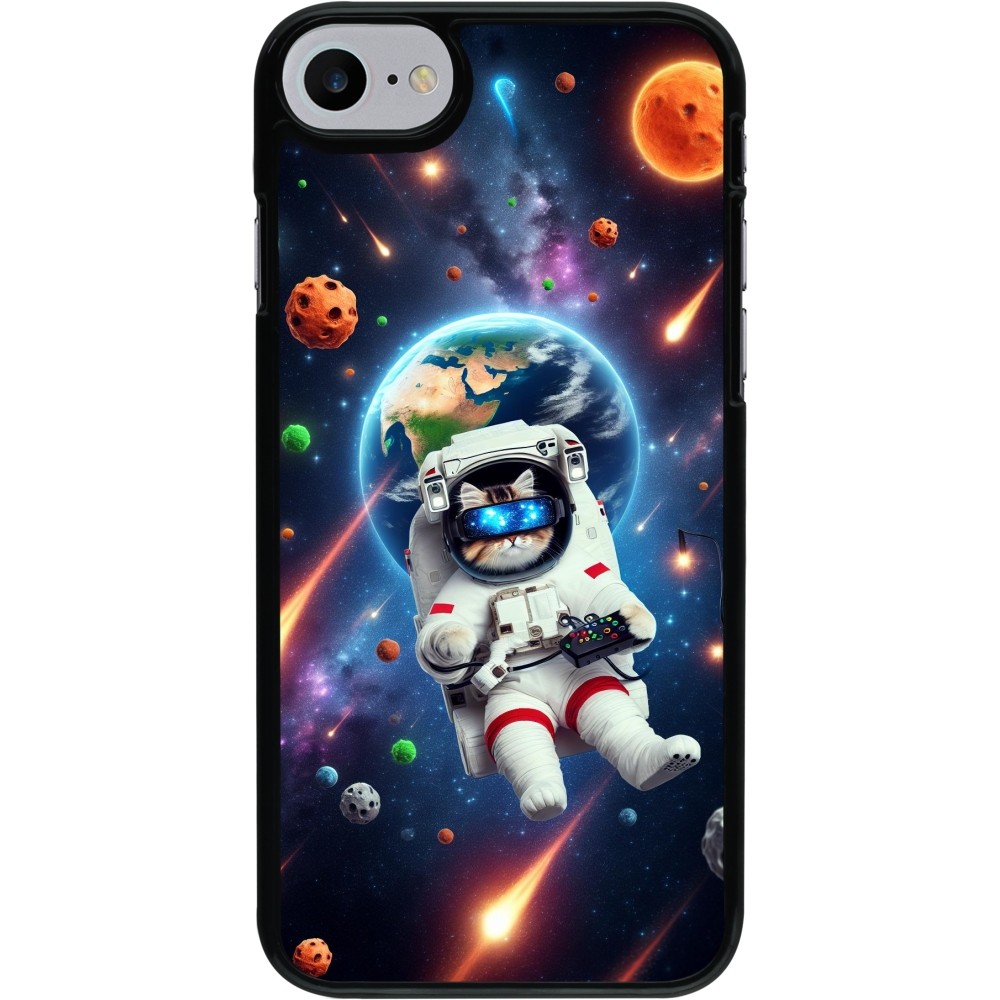 Coque iPhone 7 / 8 / SE (2020, 2022) - VR SpaceCat Odyssey