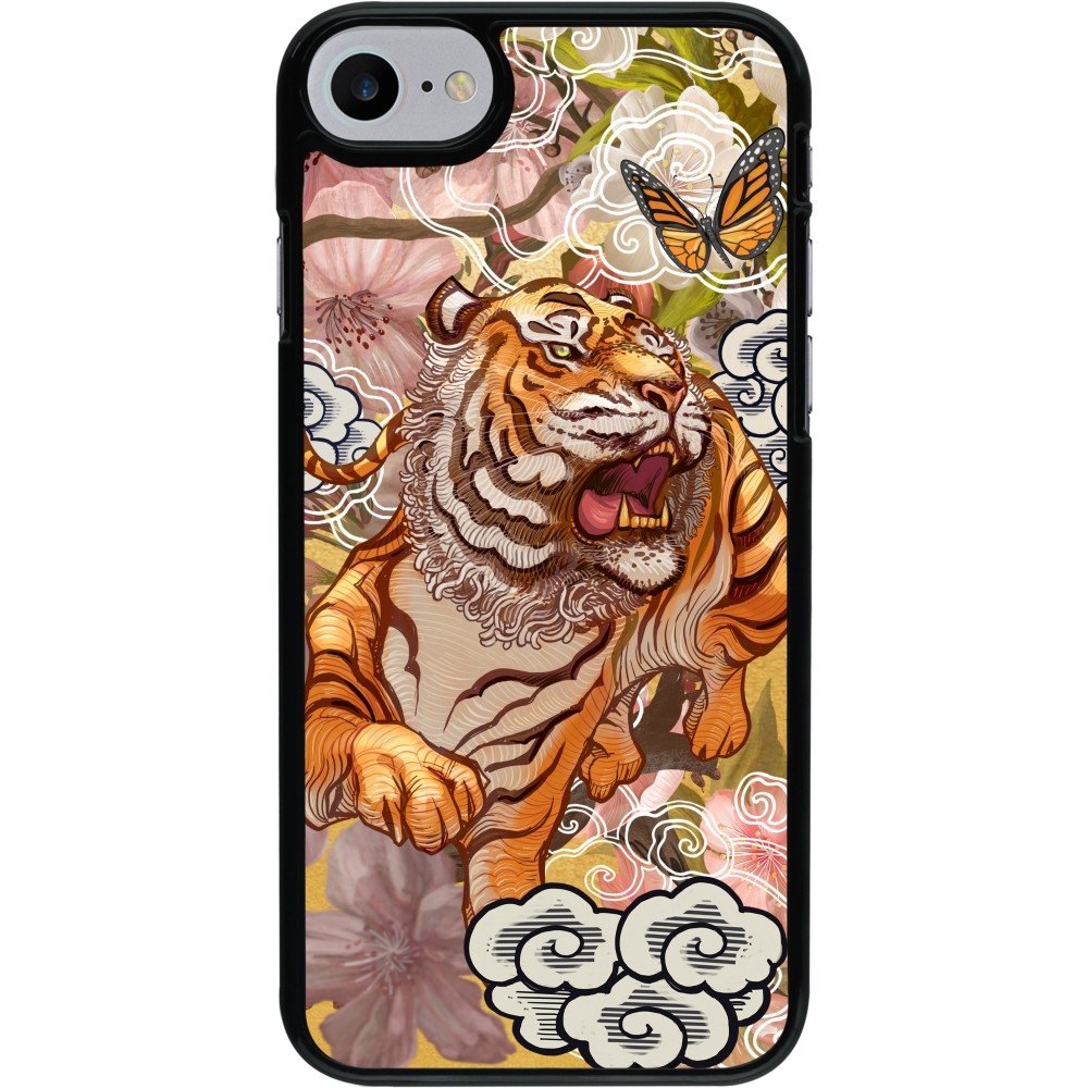 Coque iPhone 7 / 8 / SE (2020, 2022) - Spring 23 japanese tiger