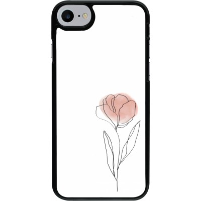 Coque iPhone 7 / 8 / SE (2020, 2022) - Spring 23 minimalist flower