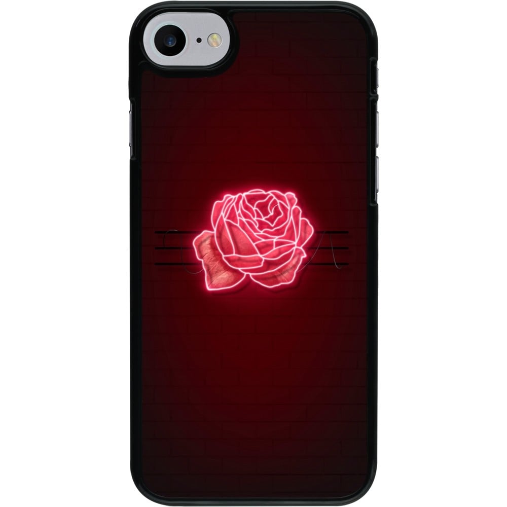 Coque iPhone 7 / 8 / SE (2020, 2022) - Spring 23 neon rose