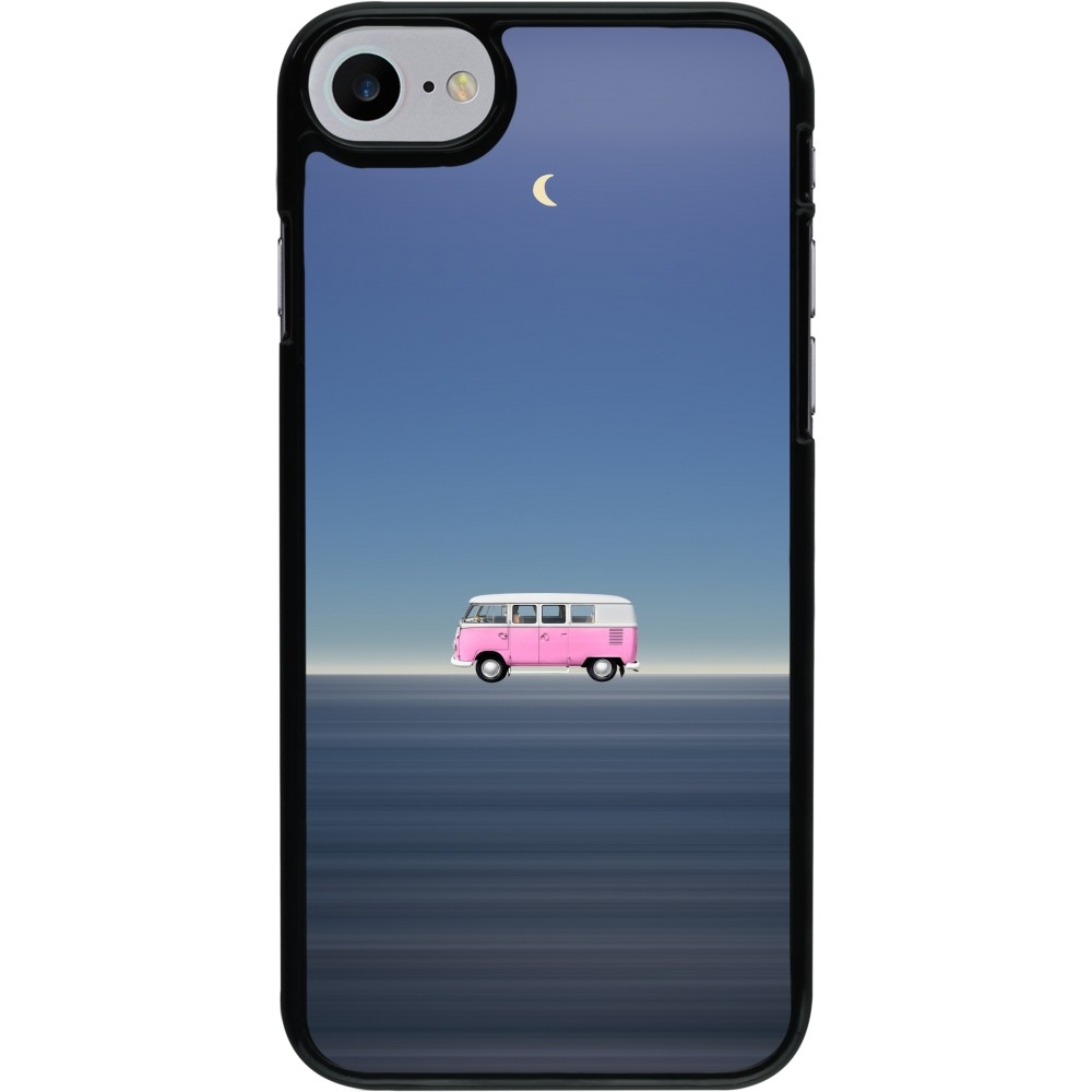 Coque iPhone 7 / 8 / SE (2020, 2022) - Spring 23 pink bus