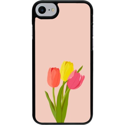 Coque iPhone 7 / 8 / SE (2020, 2022) - Spring 23 tulip trio