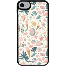 Coque iPhone 7 / 8 / SE (2020, 2022) - Summer Pink Pattern