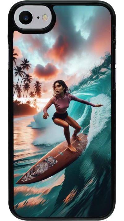 Coque iPhone 7 / 8 / SE (2020, 2022) - Surfeuse Balinaise