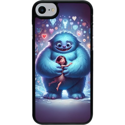 Coque iPhone 7 / 8 / SE (2020, 2022) - Valentine 2024 Fluffy Love