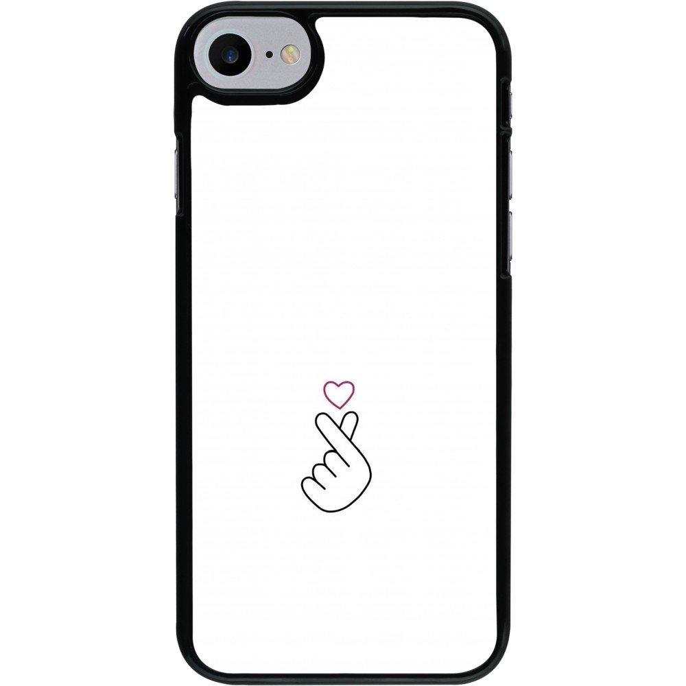 Coque iPhone 7 / 8 / SE (2020, 2022) - Valentine 2024 heart by Millennials