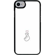 Coque iPhone 7 / 8 / SE (2020, 2022) - Valentine 2024 heart by Millennials