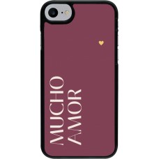 Coque iPhone 7 / 8 / SE (2020, 2022) - Valentine 2024 mucho amor rosado