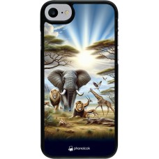 iPhone 7 / 8 / SE (2020, 2022) Case Hülle - Afrikanisches Wildleben