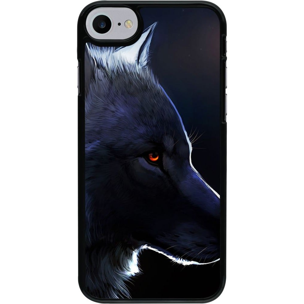 Coque iPhone 7 / 8 / SE (2020, 2022) - Wolf Shape