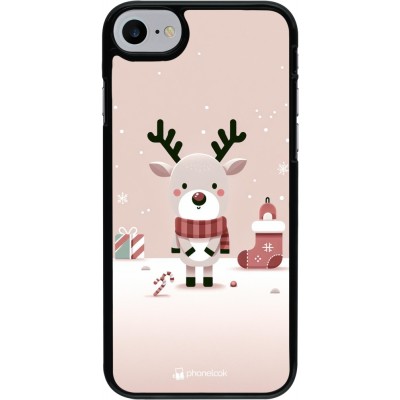 Coque iPhone 7 / 8 / SE (2020, 2022) - Noël 2023 Choupinette Renne