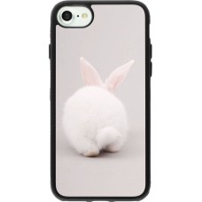 Coque iPhone 7 / 8 / SE (2020, 2022) - Silicone rigide noir Easter 2024 bunny butt