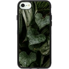 Coque iPhone 7 / 8 / SE (2020, 2022) - Silicone rigide noir Spring 23 fresh plants