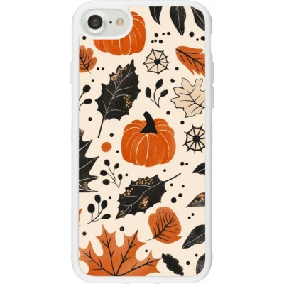 Coque iPhone 7 / 8 / SE (2020, 2022) - Silicone rigide blanc Autumn 2024 nature