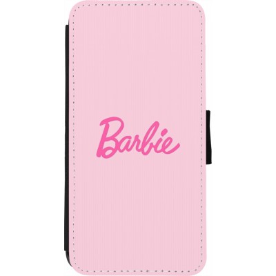 Coque iPhone 7 / 8 / SE (2020, 2022) - Wallet noir Barbie Text