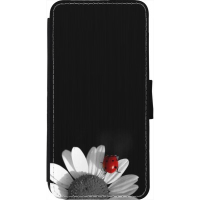 Coque iPhone 7 / 8 / SE (2020, 2022) - Wallet noir Black and white Cox