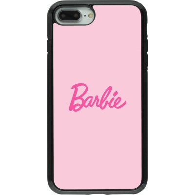 Coque iPhone 7 Plus / 8 Plus - Hybrid Armor noir Barbie Text