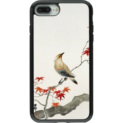 Coque iPhone 7 Plus / 8 Plus - Hybrid Armor noir Japanese Bird