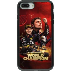 Coque iPhone 7 Plus / 8 Plus - Hybrid Armor noir Max Verstappen Champion 2023