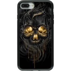 Coque iPhone 7 Plus / 8 Plus - Hybrid Armor noir Skull 02