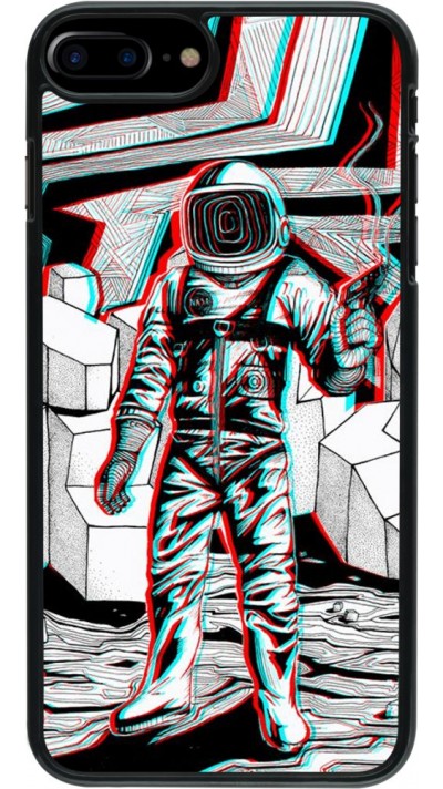 Coque iPhone 7 Plus / 8 Plus - Anaglyph Astronaut